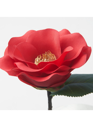 Artificial flower, in/outdoor/Camellia red, 28 cm