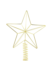 Top star, gold-colour, 25 cm