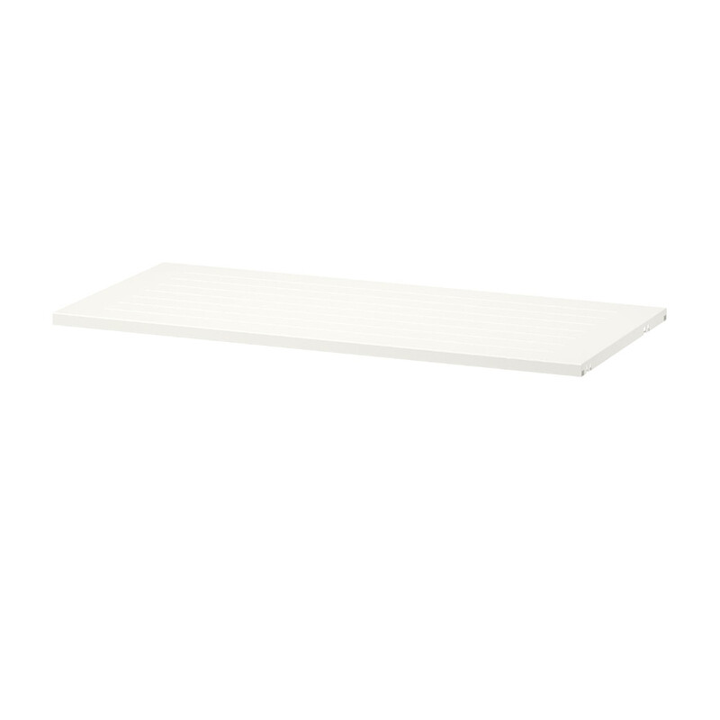 

Generic Shoe Shelf Durable Metal Surface Is Perfect To Place Shoes White 80X40cm