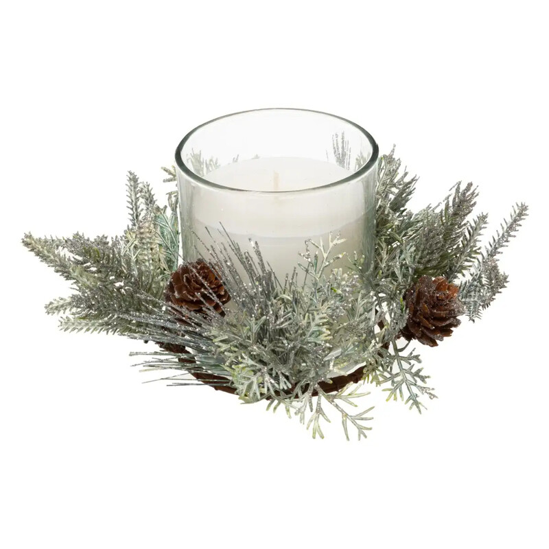 

Generic Christmas Atmosphera Center Table Candle (210 g, White, Small)