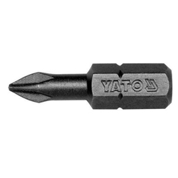 YATO Screwdriver Bit 1/4"x25mm Cross PH1 50pcs/Box YT-7807 (99208)