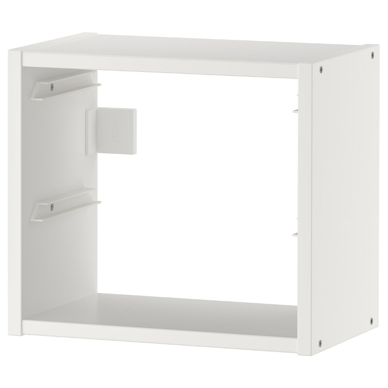 

Generic Wall Storage White 34X21X30cm