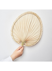 Wall decoration, set of 2, palm leaf handmade