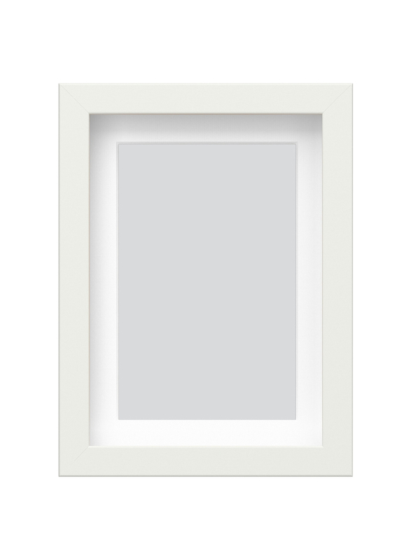 Frame, white, 13x18 cm