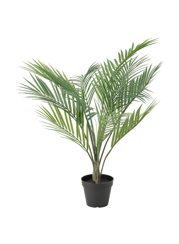 Artificial potted plant, in/outdoor Areca palm, 12 cm