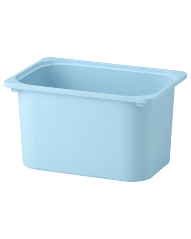 

TROFAST Storage box, bright light blue, 42x30x23 cm