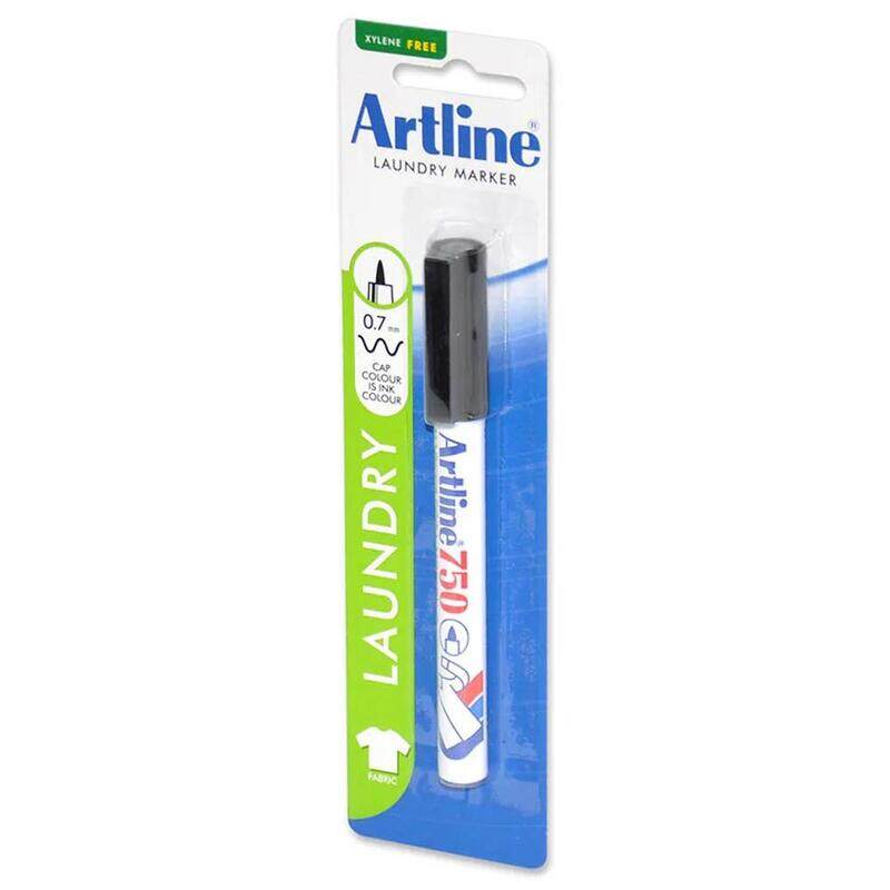 

Generic Artline Laundry Marker, 750 Black, Blister Pack - ARMK750BK-BP