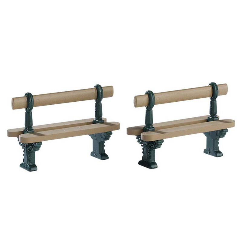 

Generic Christmas Lemax Double Seated Bench (3.6 cm, Set of 2)