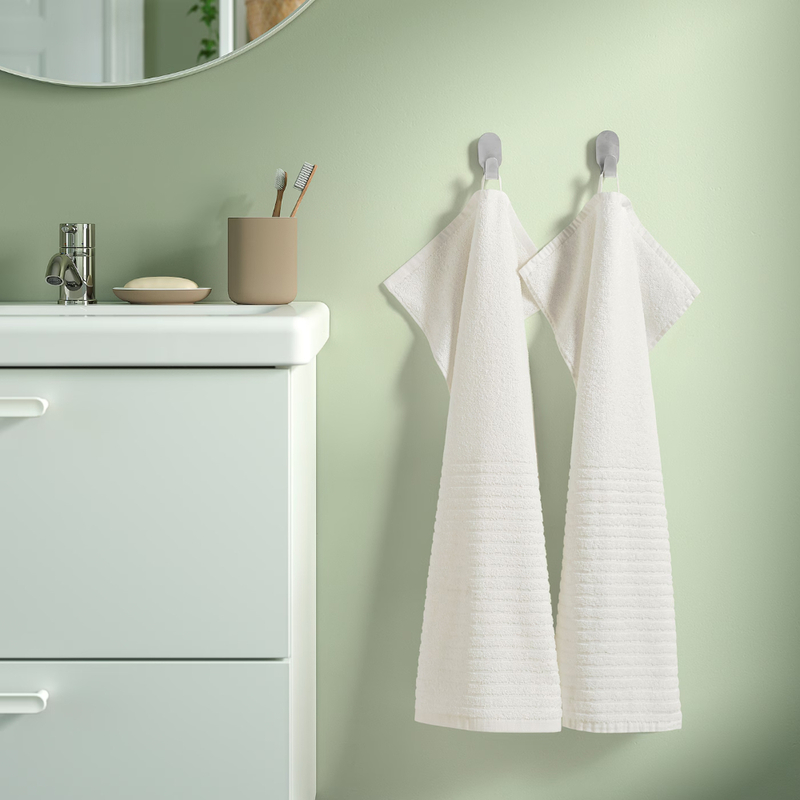 Hand towel, white, 40x70 cm