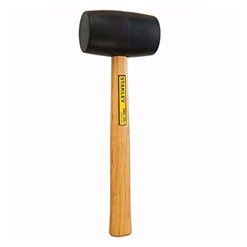 Stanley Rubber Hammer 24oz Wooden Handle STHT57528-8