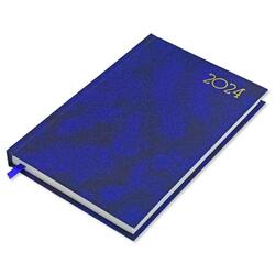 FIS A5 Diary 2024 Blue (French) - FSDI29FR24BL