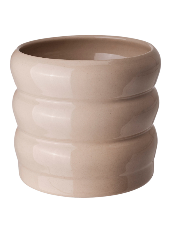 Plant pot, in/outdoor/beige, 12 cm