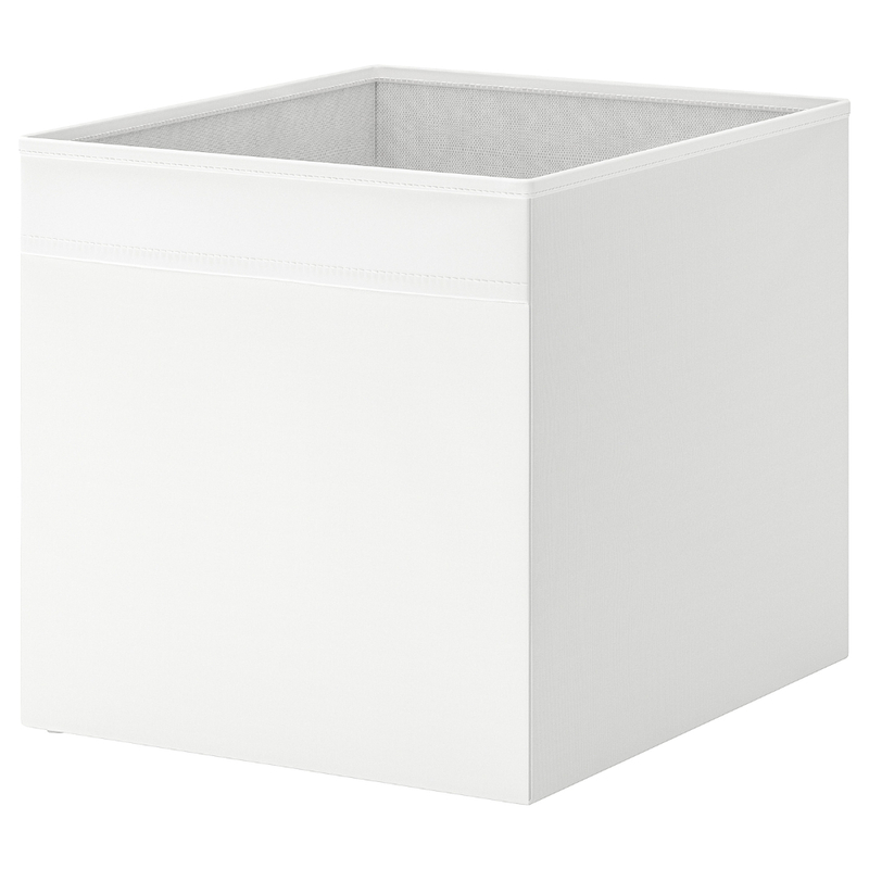 Box Slightly Larger Things Like Clothes And Media Accessories White 33X38X33cm