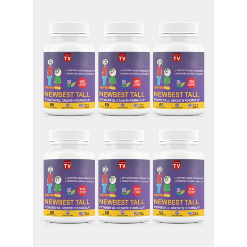 

AS SEEN ON TV NewBest Powerful Growth Formula 60 Veggies Pack of 6