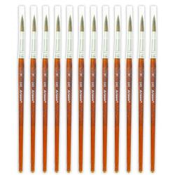 Artmate Artist Brushes Round 11 Size, Set Of 12 Pieces - JIAB245-11