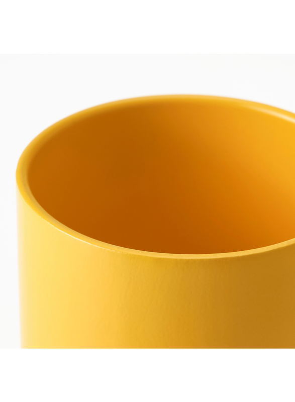 Plant pot, bright yellow, 9 cm