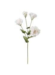 Artificial flower, Lisianthus/white, 60 cm