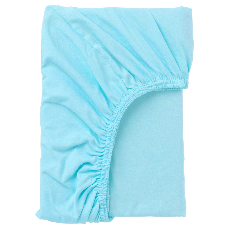 Fitted Sheet Blue 80X165cm