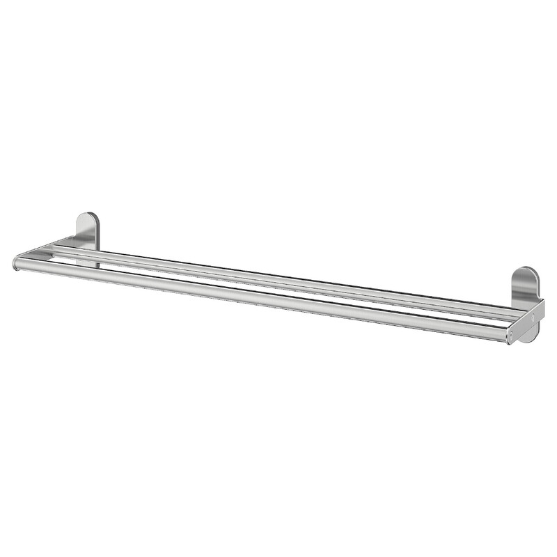 

Generic Towel Rail Stainless Steel 67cm