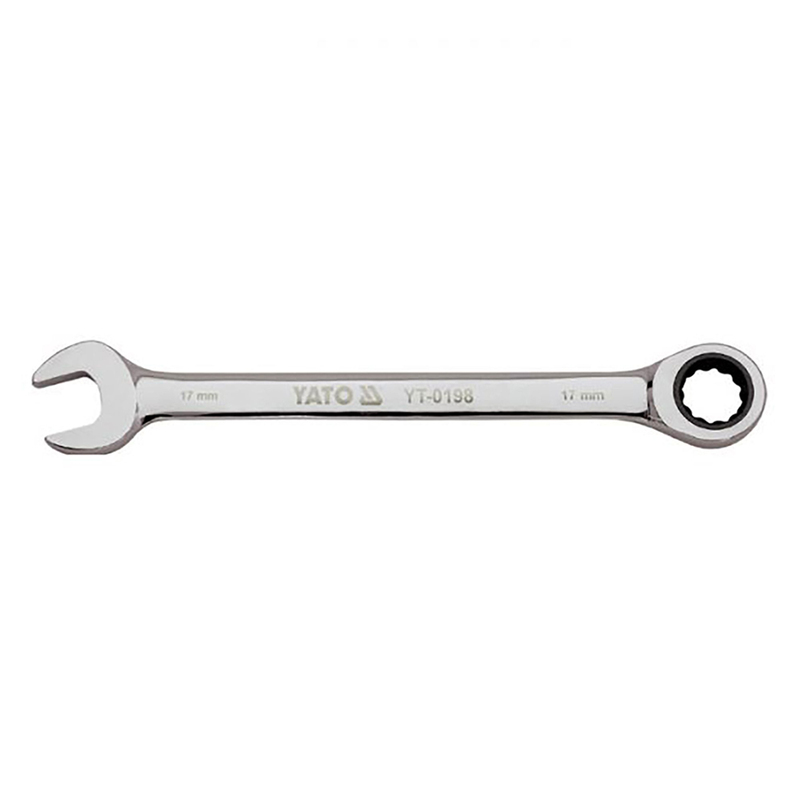 YATO Combination Ratchet Wrench 14mm W/Plastic Hanger YT-0195