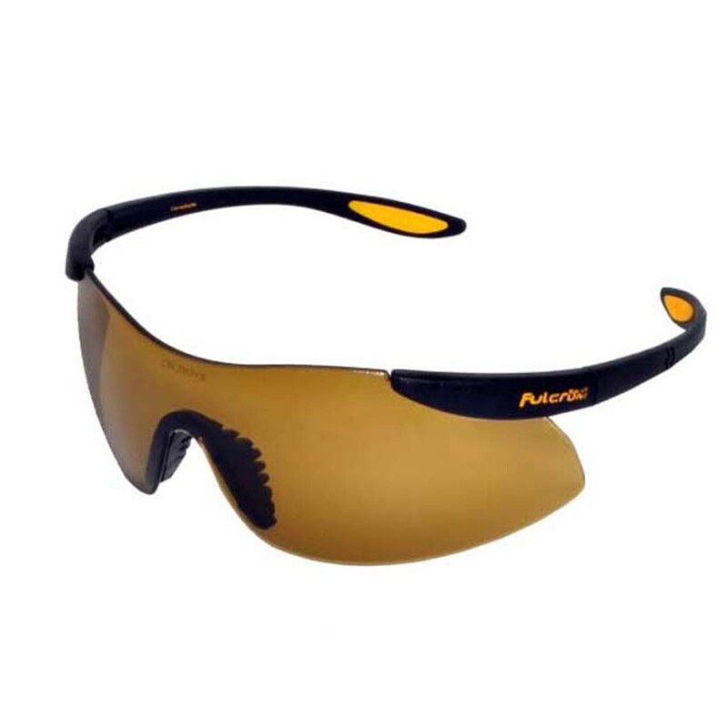 

Cana Safe Safety Glasses Fulcrum Sport, Black/Yellow Frame, Bronze Lens - CanaSafe-20162