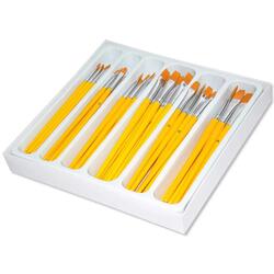 56-Piece Artmate Flat Brushes - JIABAMB-56