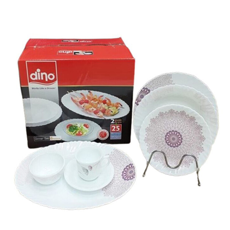 

Generic 80166-12 Dino Dinner Set 27Pcs