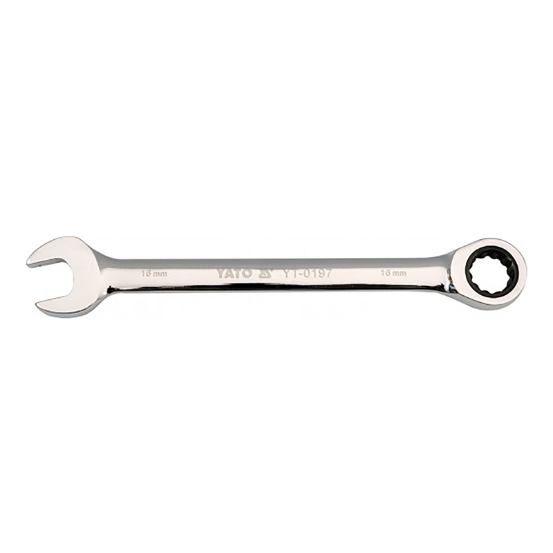 YATO Combination Ratchet Wrench 11mm W/Plastic Hanger YT-0192