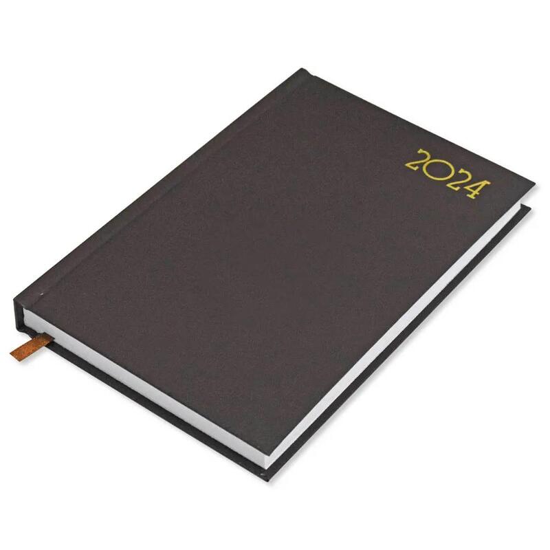 FIS A5 Diary 2024 Chocolate (French) - FSDI29FR24CH