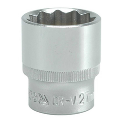 YATO Bihexagonal Socket 27mm 1/2"Dr YT-1289