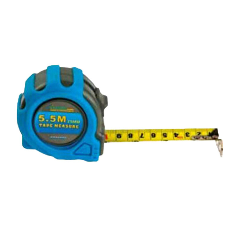 

Starex Measuring Tape 7.5mx25mm Rubber Grip Yellow Blade 3 Stop D/Blister