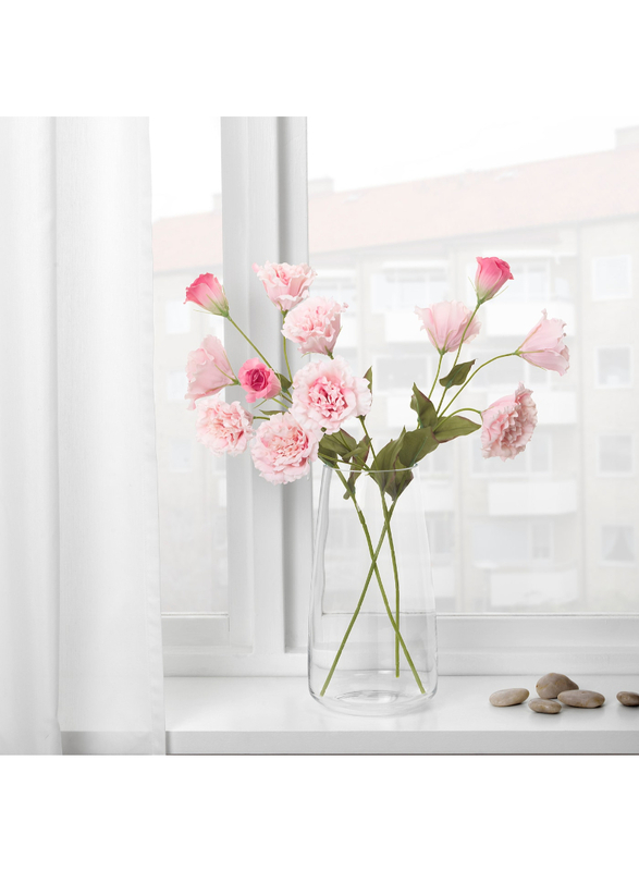 Artificial flower, Lisianthus/pink, 60 cm