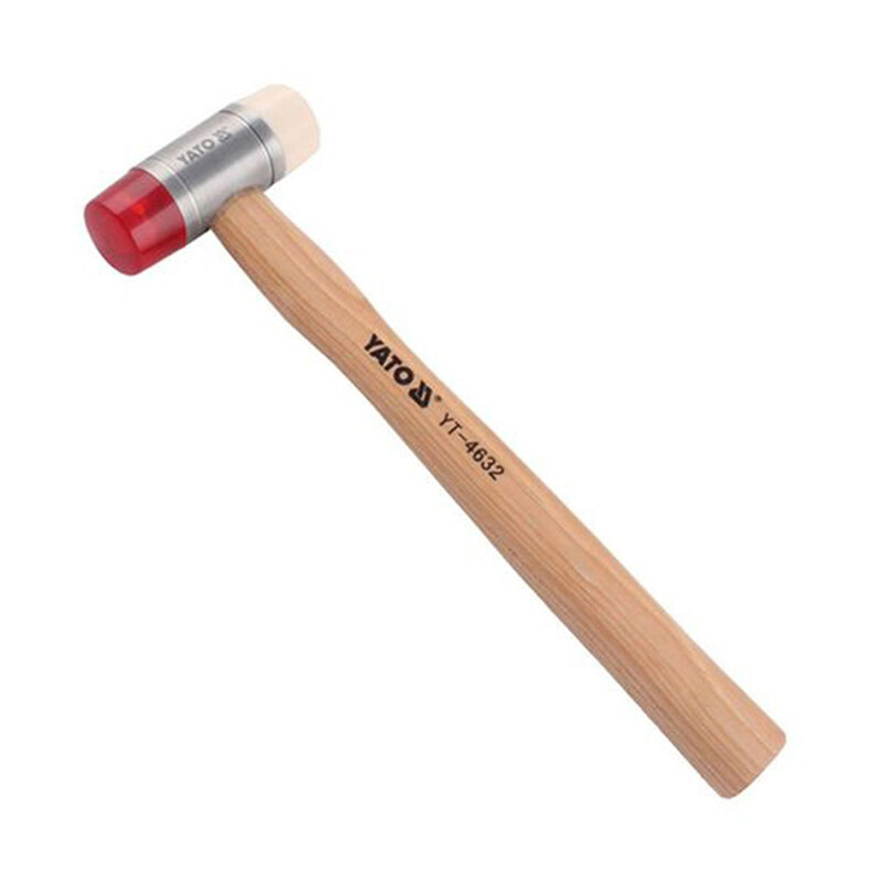 

YATO PU & Nylon Head Mallet 35mm Wooden Handle YT-4632