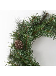 Artificial wreath, in/outdoor pine cone, 45 cm