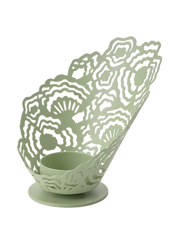 

Silkestrad Tealight holder, light green, 11 cm