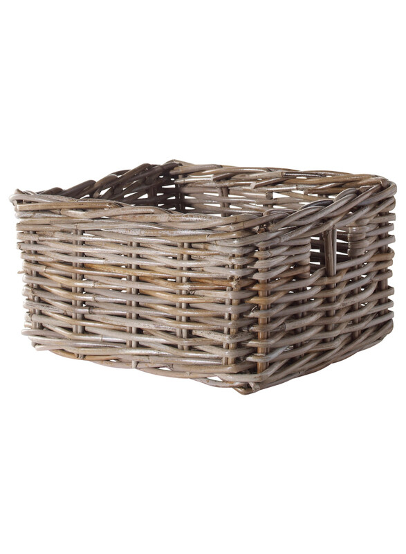 

Byholma Basket, grey, 25x29x15 cm