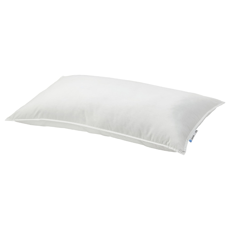 Pillow Low EasyCare Pillow With A Brushed Microfibre 50X80cm