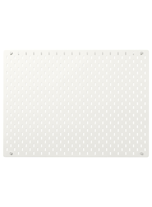 Pegboard, white, 76x56 cm