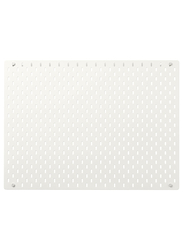 Pegboard, white, 76x56 cm