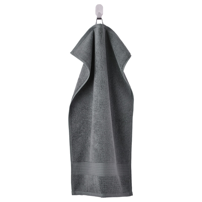 

Generic FREDRIKSJON Hand towel, dark grey, 40x70 cm