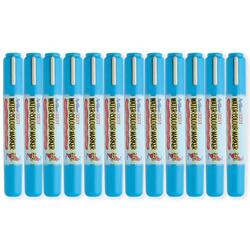 Artline 325T Water Colour Marker 2.0-5.0mm, Light Blue Color, Pack of 12 pcs. Acrylic Fibre Tip - ARMK325LBL