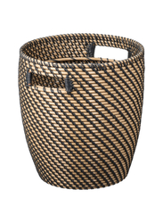 Plant pot, in/outdoor dark grey/beige, 24 cm