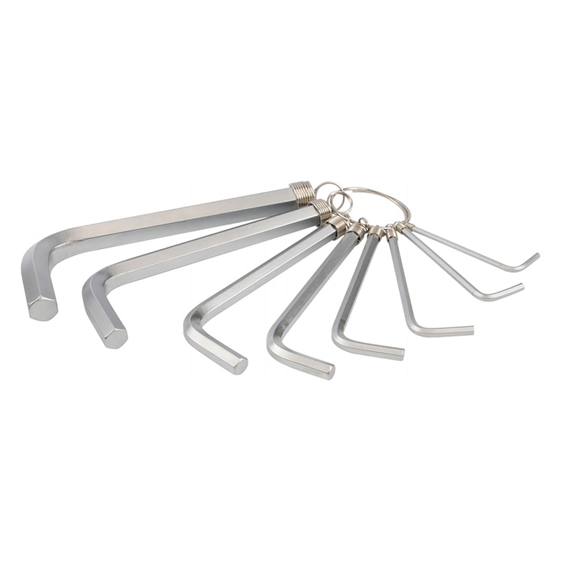 YATO 8Pcs Hex Keys Set (2mm-10mm) Key Chain YT-0503