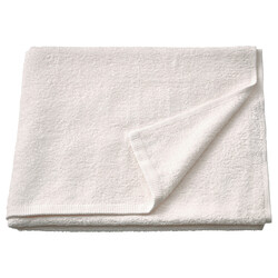 Bath Lightweight Terry Towel White 70X140cm