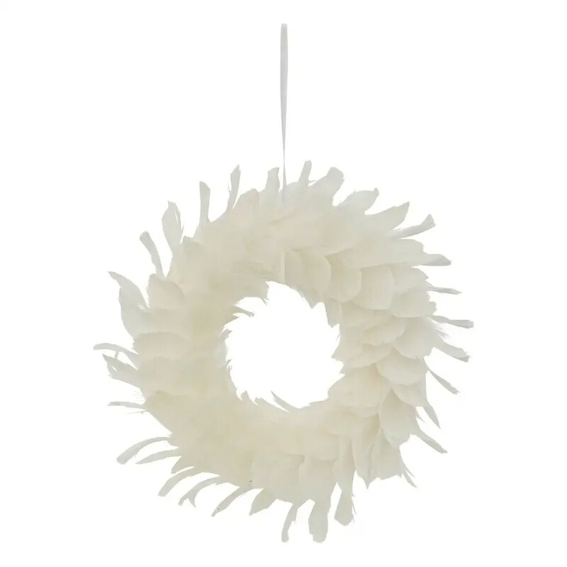 

Generic Christmas Atmosphera Feather Wreath (33 cm)