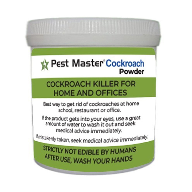 Pest Master Roach Insect Pest Control Powder Indoor & Outdoor Use 100g