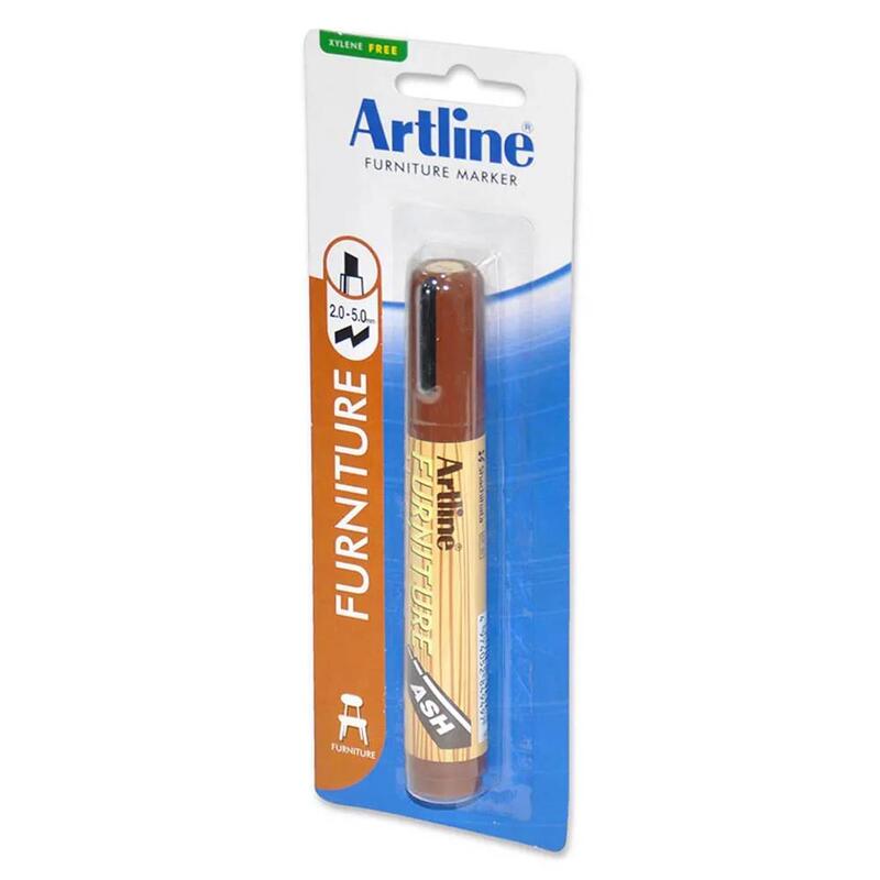 Artline Furniture Marker, Colour Mahagony Size 2.0 - 5.0 mm Blister Pack - ARMK95ASH-BP