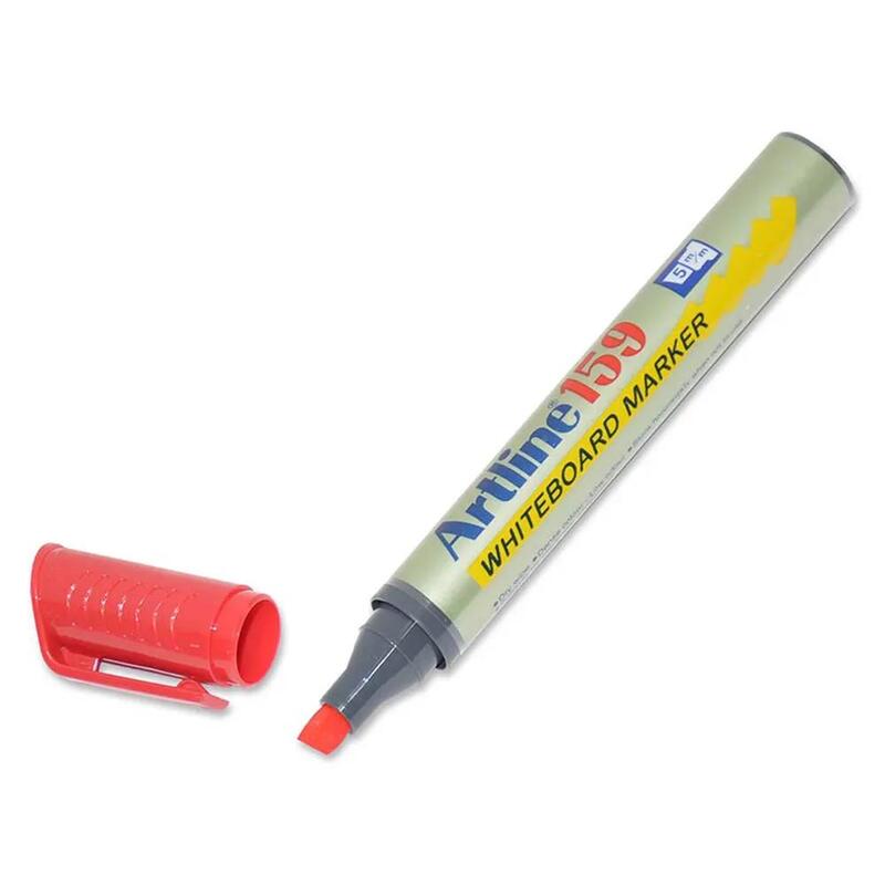 Artline White Board Marker Broad Pack of 12, Red, 159 - ARMK159RE