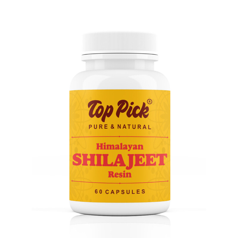 

Top Pick Himalayan Shilajit Resin 60 Capsules- 100% Pure and Natural