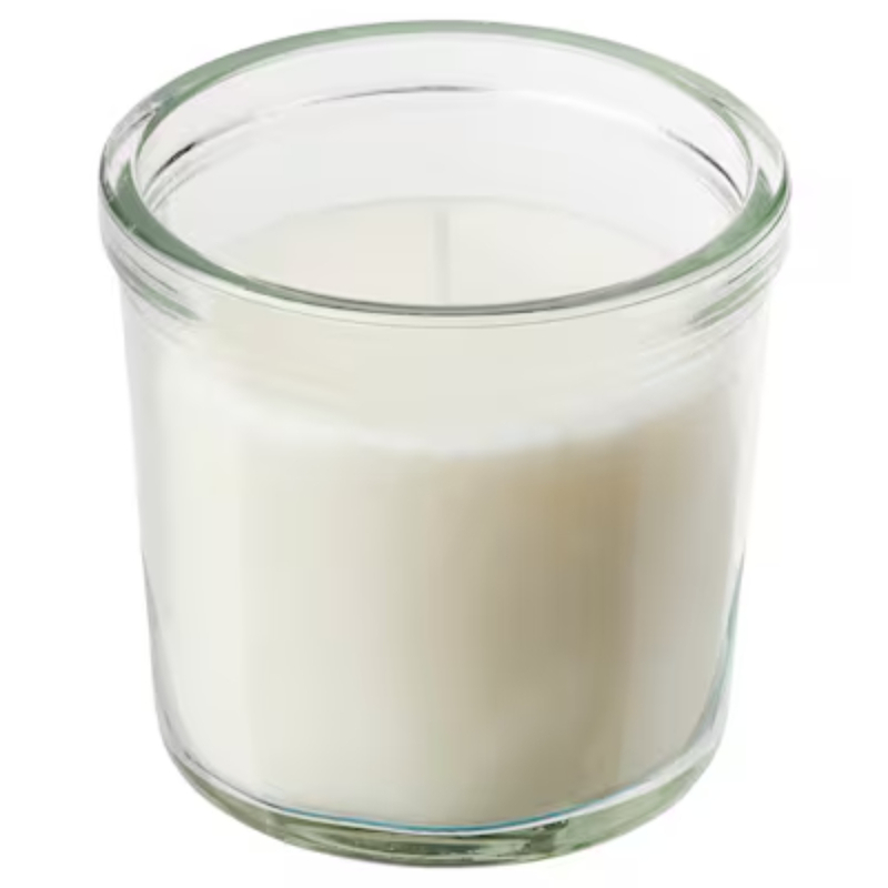 JAMLIK Scented candle in glass, 20 hr